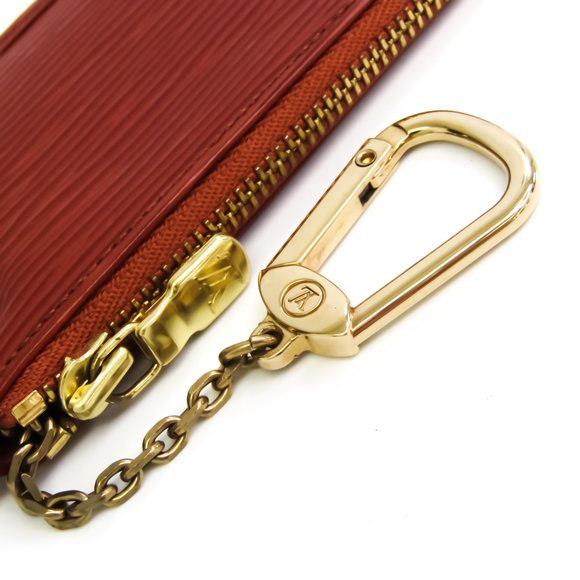 LOUIS VUITTON Epi Pochette Cle M63803 Unisex Epi Leather Coin Purse/coin Case Ke - Picture 7 of 10